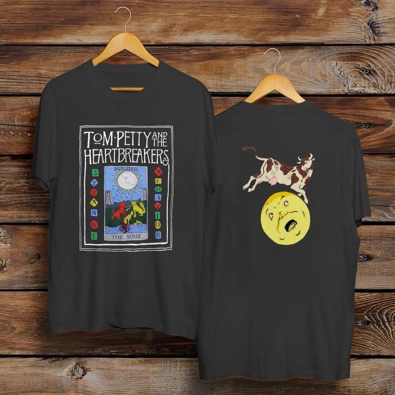 Vintage 1989 Tom Petty And The Heartbreakers Strange Behavior Tour Shirt Hoodie, Sweatshirt | RetroVerseTees.com