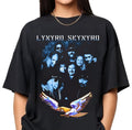 Vintage 1990s Lynyrrdd Skynyrrdd Black Concert Shirt Sweatshirt Hoodie, Rock And Roll Retro Music Festival Shirt, Trendy...