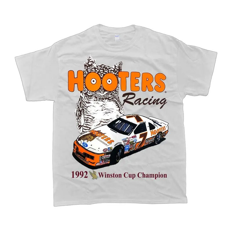 Vintage 1992 Alan Kulwicki Nascar Racing T-Shirt, Sporty Shirt, Unisex Tshirt, Men's Tshirt, Men's Clothes, Women's...