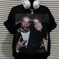 Vintage 90's Hip Hop 2Pac Rapper Tee Crewneck Sweatshirt Hoodie | RetroVerseTees.com