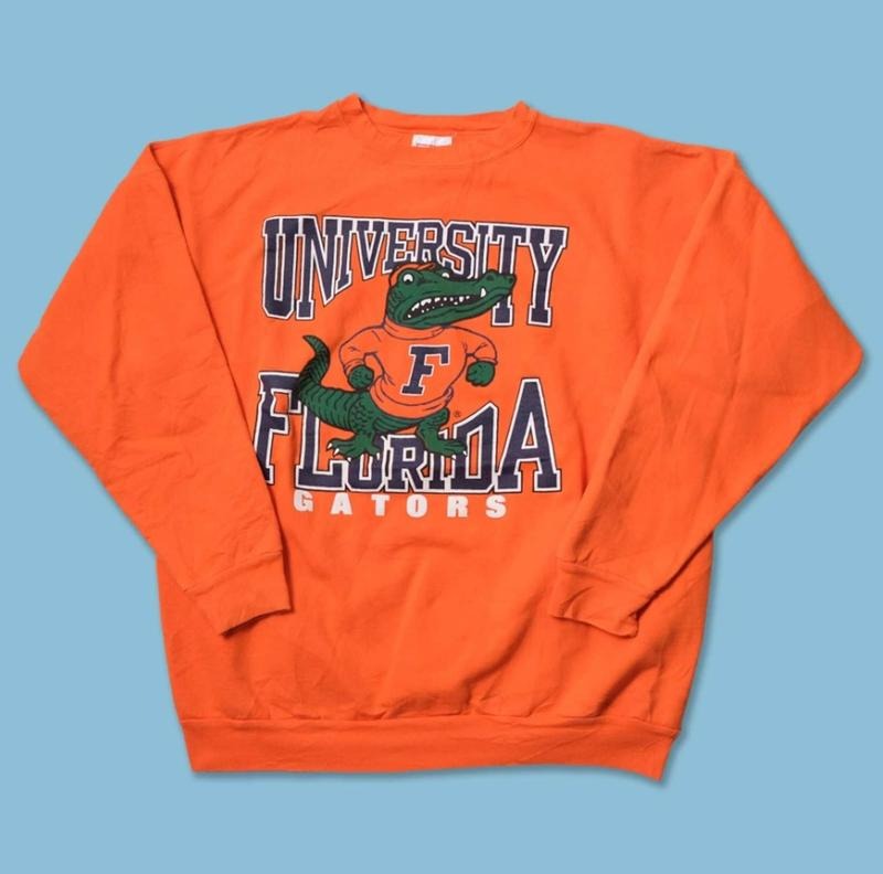 Vintage 90s Florida Gators Sweatshirt Florida Gators Shirt Florida Gators Hoodie Gift For Her Gift For Him Menswear...