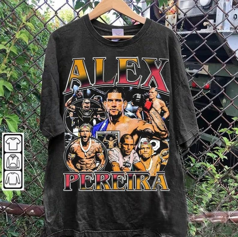 Vintage 90s Graphic Style Alex Pereira T-shirt - Alex Pereira T-shirt - Mixed Martial Artist Tee For Man and Woman Unisex...