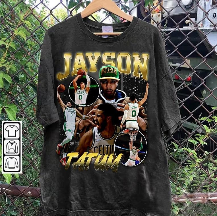 Vintage 90s Graphic Style Jayson Tatum T-shirt - Jayson Tatum Basketball Tee - Jayson Tatum Vintage Tee For Man and Woman...
