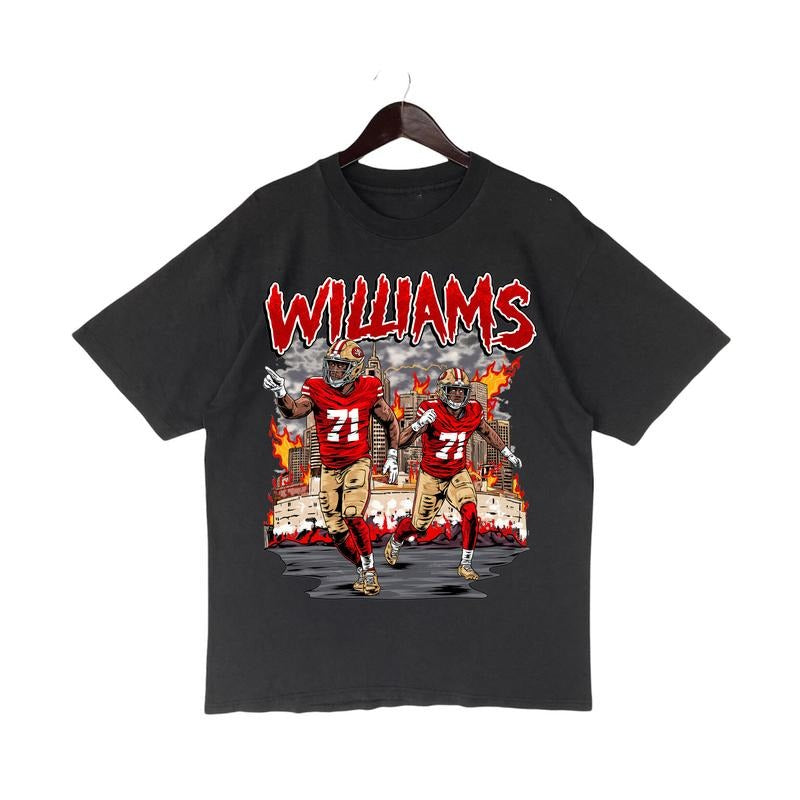 Vintage 90s Graphic Style Williams T-Shirt, Retro Football Bootleg Gift Hoodie, Sweatshirt | RetroVerseTees.com