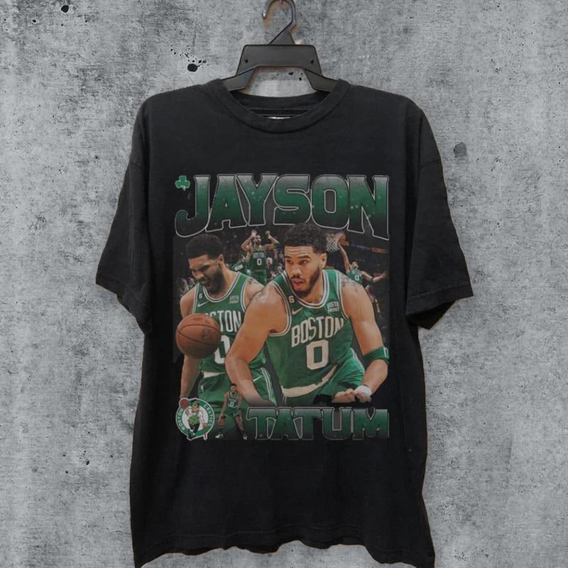 Vintage 90s JAYSON TATUM T-Shirt, Homage Retro Classic Graphic Tee, Bootleg Bestseller Unisex Sport T-Shirt Gift, Gift...