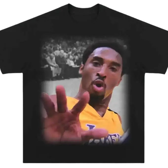 Vintage 90s Kobe Graphic V1 Tee, Unisex For Men And Women Shirt, Gifts Fan Basketball, Top Streetwear Menswear Tropical...