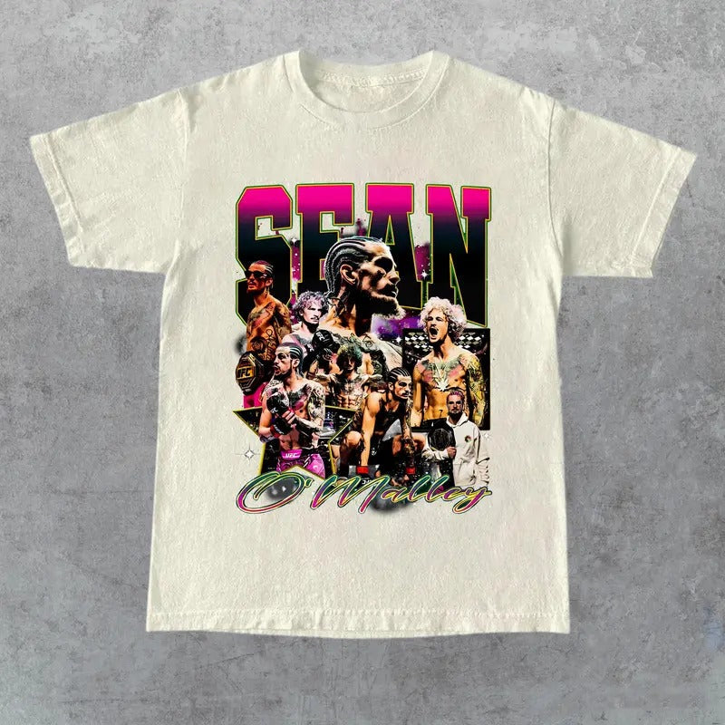 Vintage 90s Style Sean O'Malley T-Shirt UFC Suga Hoodie, Sweatshirt | RetroVerseTees.com