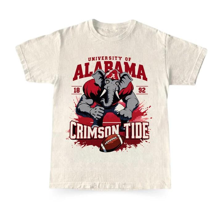 Vintage Alabama Football Cotton Blend T-Shirt Classic Fit Hoodie, Sweatshirt | RetroVerseTees.com