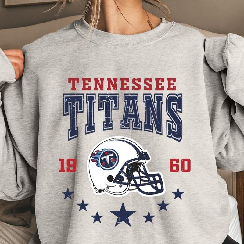 Vintage All Team Crewneck sweater-  Unisex Pullover Cotton Sweatshirt T-Shirts, Hoodie | RetroVerseTees.com