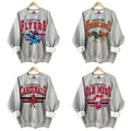 Vintage All Teams Football NCAA Sport Grey Sweatshirt, Graphic NCAA Football College Team, All Teams Football University...