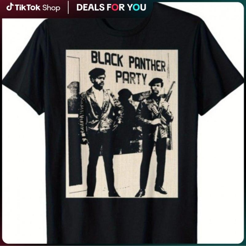 Vintage Black TNF Party T-Shirt With Historical Self Defense Print Red plumber brand FOG Cotton Blend For Comfortable...