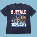 Vintage Buffalo Football Cotton Game Day Unisex T shirt Hoodie, Sweatshirt | RetroVerseTees.com