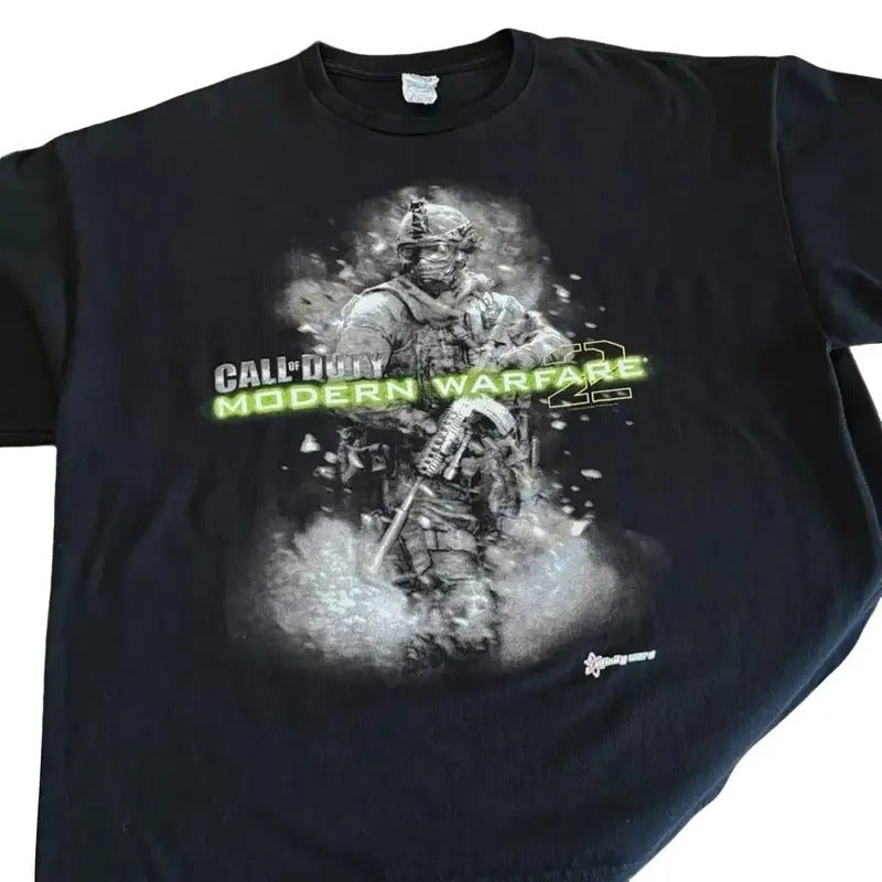 Vintage Call Of Duty Modern Warfare 2 Shirt all size all color Cotton Menswear T-Shirt Top Hoodie, Sweatshirt
