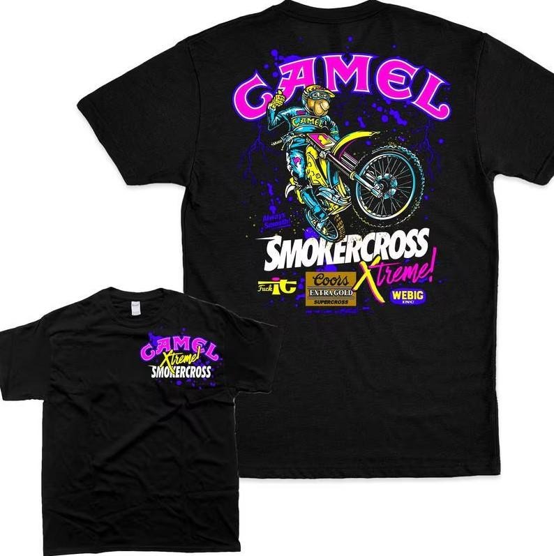 Vintage Camel Tee ,vintage tee,motocross racing,vintage t-shirt Hoodie, Sweatshirt | RetroVerseTees.com