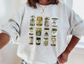 Vintage Canned Pickles Unisex Crewneck Sweatshirt, Canned Pickles Fan Gift Comfort Fabric T-Shirts, Hoodie