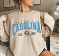 Vintage Carolina Football Sweatshirt, Vintage Style Arizona Football Crewneck, America Football Sweatshirt, Arizona...