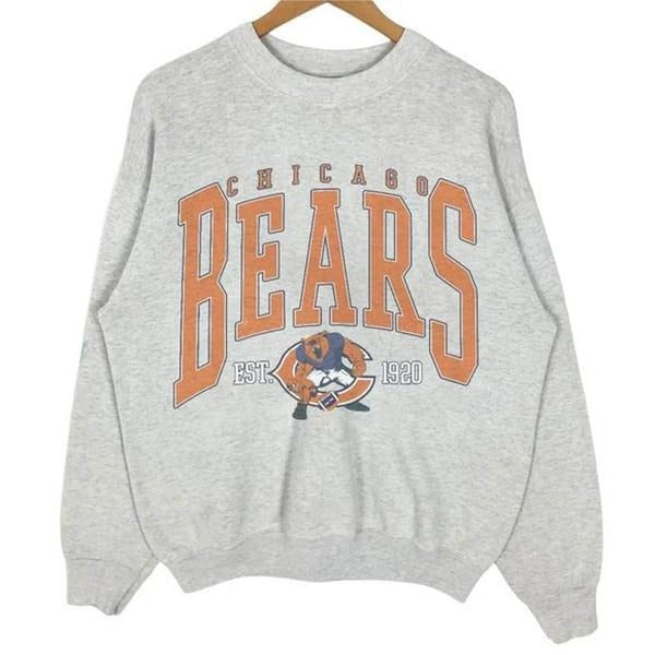 Vintage Chicago Sweatshirt Vintage Bears Football Sweatshirt T-Shirts, Hoodie | RetroVerseTees.com