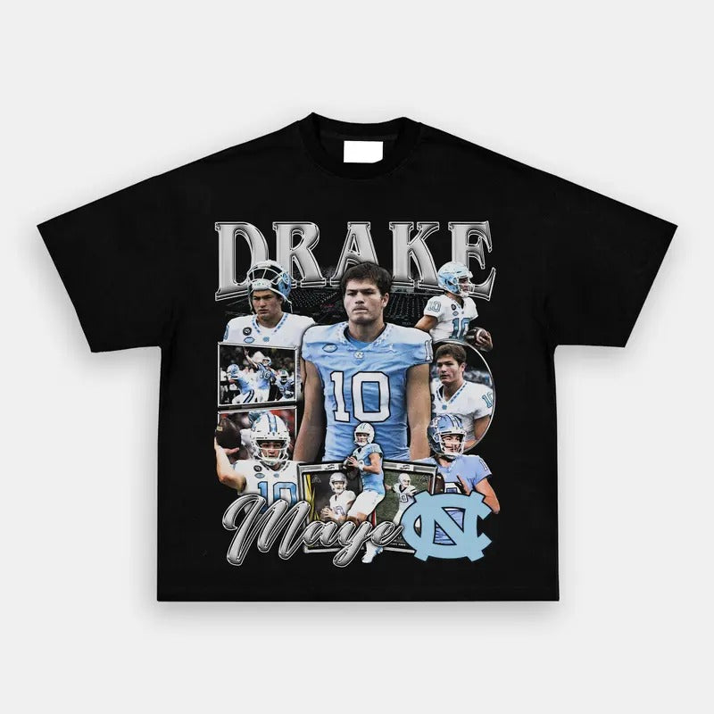 Vintage College Graphic Tee, DRAKE MAYE TEE Hoodie, Sweatshirt | RetroVerseTees.com