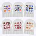 Vintage College Spiky hair fighters Bows Tshirt, Vintage Spiky hair fighters Team NCAA Spiky hair fighters Coquette...