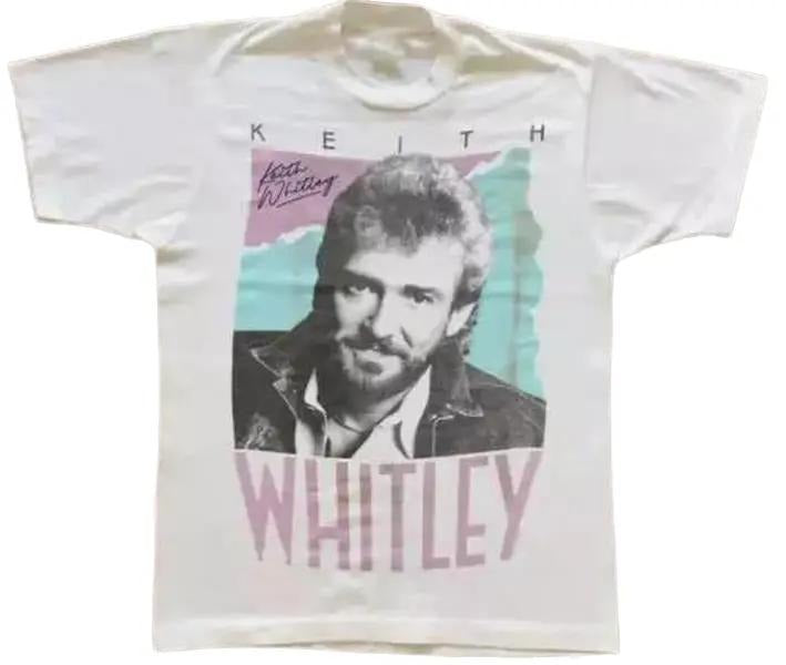 Vintage Country Music Keith Whitley T-Shirt Casual Cotton Unisex Top Outfit Hoodie, Sweatshirt | RetroVerseTees.com