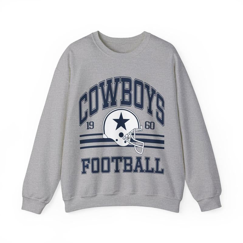 Vintage Cowboys Football Sweatshirt, Retro Style 90s Vintage Unisex Sweatshirt, Gift For Football Fan T-Shirts, Hoodie