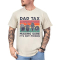 Vintage Dad Tax Shirt, Funny Daddy Tee, Making Sure It's Not Poison Food Tops, Humorous Dad Joke T-shirt, Husband Gift...