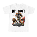 Vintage Detroit Football Cotton Skeleton T-Shirt Unisex Design Hoodie, Sweatshirt | RetroVerseTees.com
