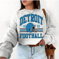 Vintage Detroit Football Sweatshirt, Vintage Style Football Sweatshirt, Football Sweatshirt T-Shirts, Hoodie
