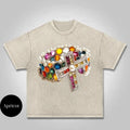 Vintage Diamond Cross Graphic Print T-Shirt, Vintage Graphic Y2k Tee, Grillz Tshirt, Y2k Clothing, Unisex Crewneck Medium...
