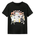 Vintage Dirty Graphic Acid Washed T-Shirt, Hoodie, Sweatshirt S-3XL, Streetwear & Underwear Summer Round Neck