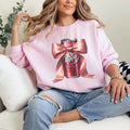 Vintage Dr Pepper Coquette Sweatshirt, Dr Pepper Sweatshirt, Pink Bow Dr Pepper Sweatshirt, Perfect Soda Lover Idea, Gift...