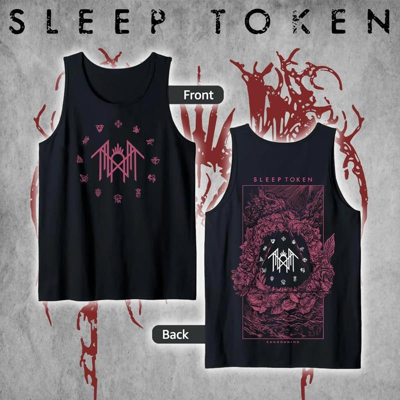 Vintage Even In Acardia  Sleep Token unisex tank top T-Shirts, Hoodie, Sweatshirt | RetroVerseTees.com