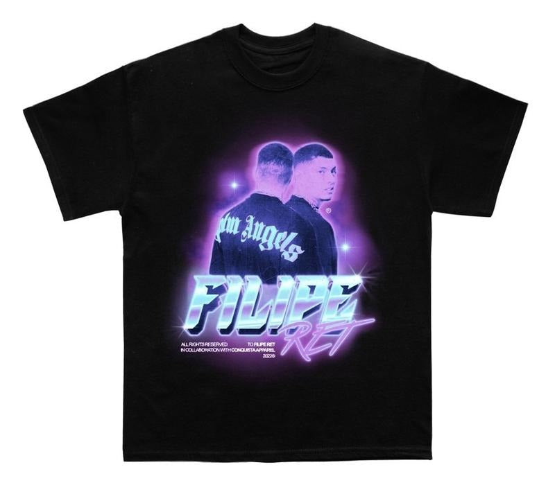 Vintage Filipe Ret Wave Graphic Bootleg T-Shirt Hoodie, Sweatshirt | RetroVerseTees.com