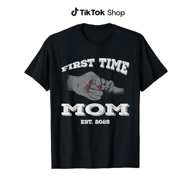 Vintage First Time Mom 2025 Hand Mom Baby TNF'WB shield day T-Shirt style 02 Hoodie, Sweatshirt | RetroVerseTees.com