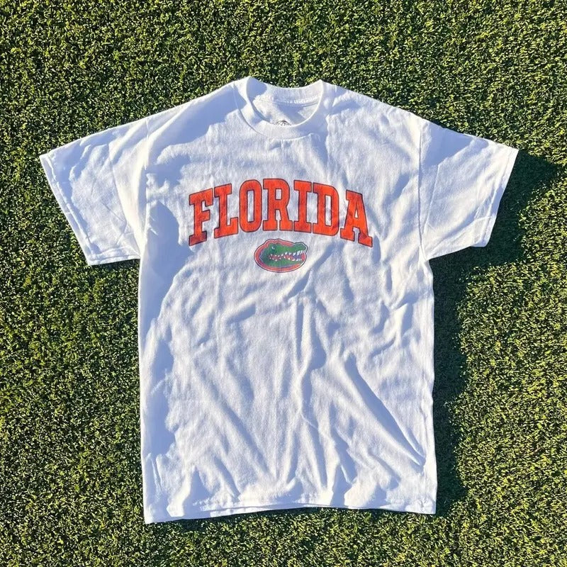 Vintage Florida State Gators Shirt White New White All Sizes, shirt hot tiktok trend 2025 Hoodie, Sweatshirt