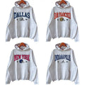 Vintage Football All Teams Ash Grey Hoodie, Hometown Football Hoodie, Football Thowback Vintage All Teams Hoodie,...