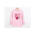 Vintage Football Sweatshirt Pink T-Shirts, Hoodie | RetroVerseTees.com