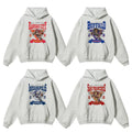 Vintage Football Team Hoodie - Unisex Crewneck Ash Hoodie, Graphic Sport Collection, Gift for Football Fans T-Shirts,...