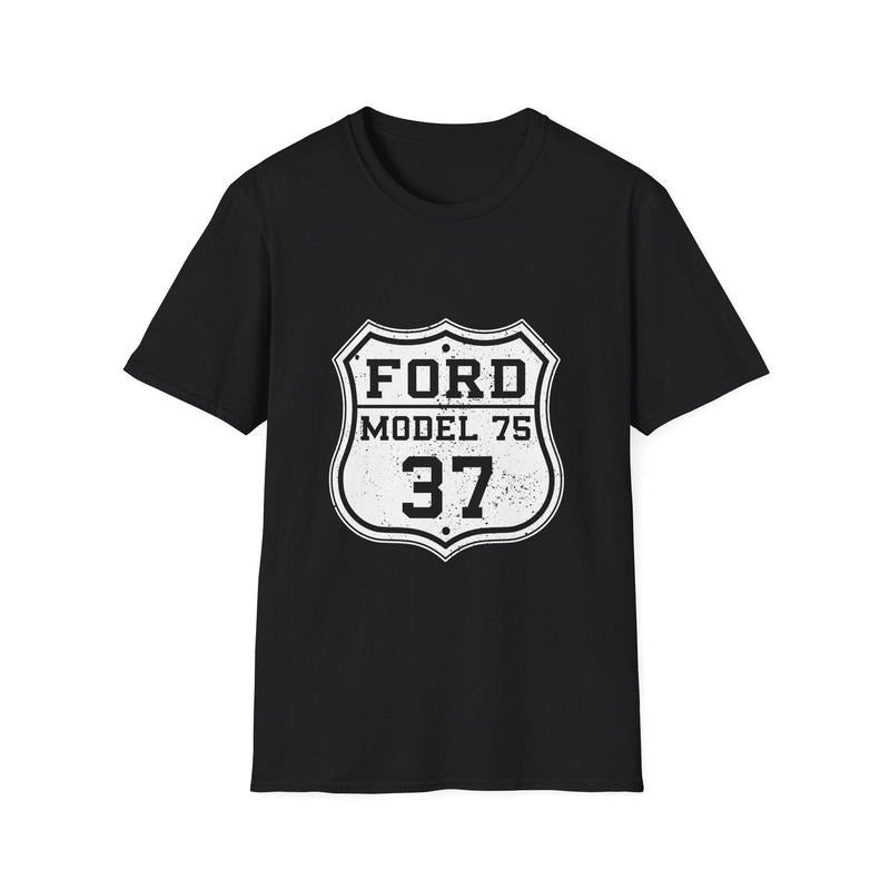 Vintage Ford Model 75 T-Shirt, Highway 1937 Shirt, Georgia Highway 1937 T-Shirt , Georgia Love Tee Casual Comfort Hoodie,...