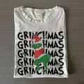 Vintage Funny Grinchmas Graphic Tee - Merry Christmas - Gr1nch Movie Shirt - Christmas Party Shirt - Christmas Gifts