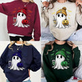 Vintage Ghost Cute Halloween H0gwarts House Shirt, Sweatshirt, Hoddie Hoodie | RetroVerseTees.com