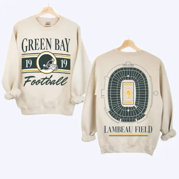 Vintage Green Bay Spiky hair fighters Two Side Shirt, Lambeau Field Stadium, Green Bay Spiky hair fighters Shirt, Graphic...