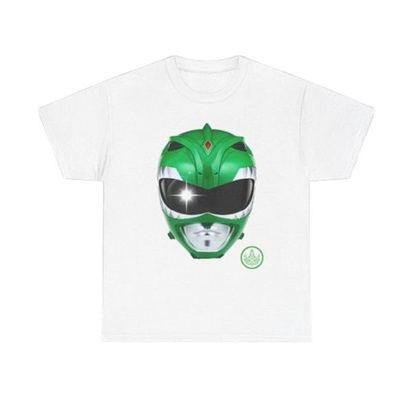 Vintage Green Power Ranger Tee Graphic T Shirt Medium Rare Cotton Menswear Hoodie, Sweatshirt | RetroVerseTees.com