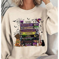 Vintage Halloween VHS Movies Sweatshirt, Retro Horror VHS Movies Shirt, Vintage Spooky Season VHS Movies Shirt, Halloween...