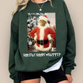 Vintage Holiday Sweatshirt Whatty Sweatshirt, Christmas Vibes, Vintage Christmas Sweatshirt T-Shirts, Hoodie