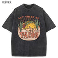 Vintage Let TNF Be Tacos Washed T-Shirt, Unisex T-Shirt, For Women Men Hoodie, Sweatshirt | RetroVerseTees.com