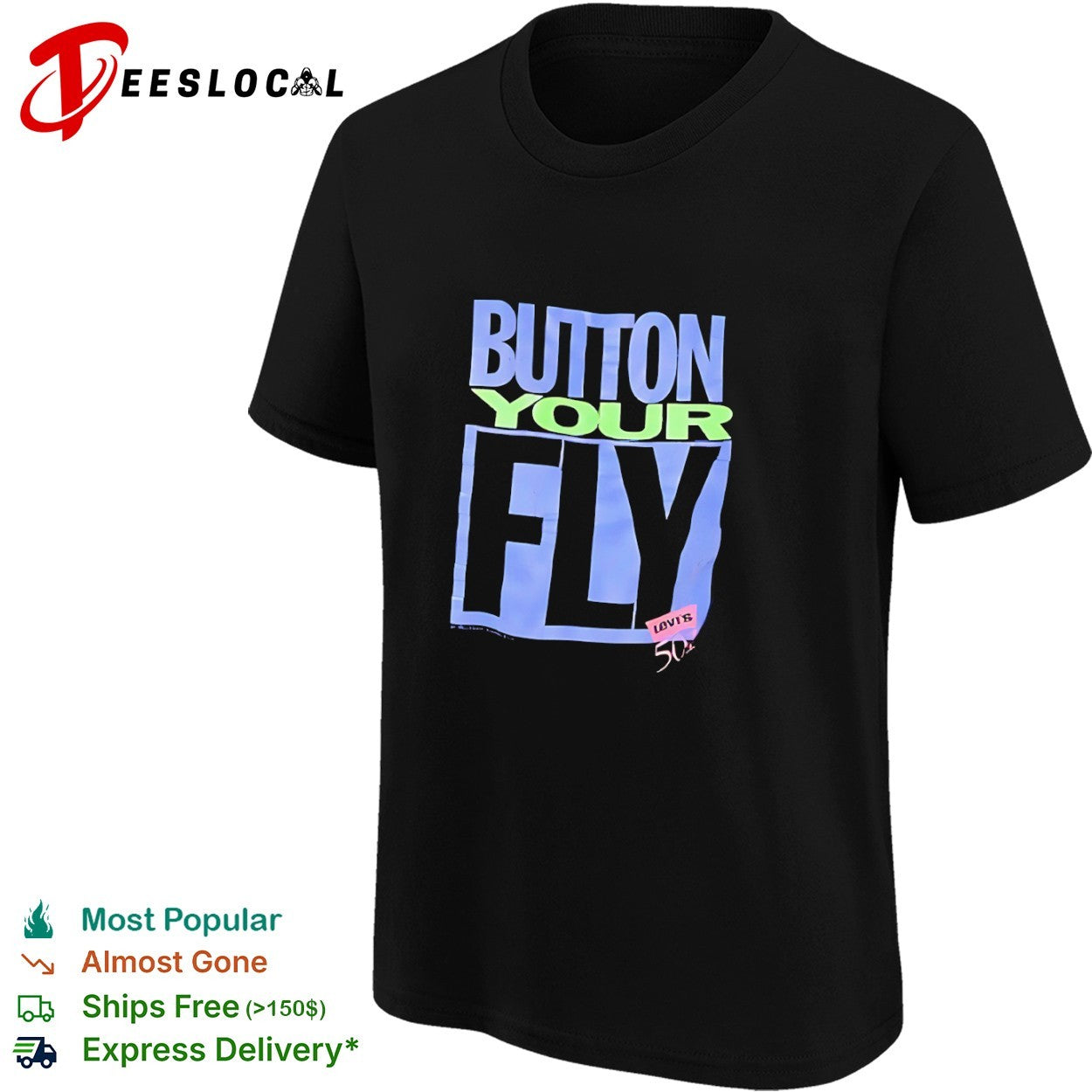Vintage Levi’s 501 Button Your Fly shirt