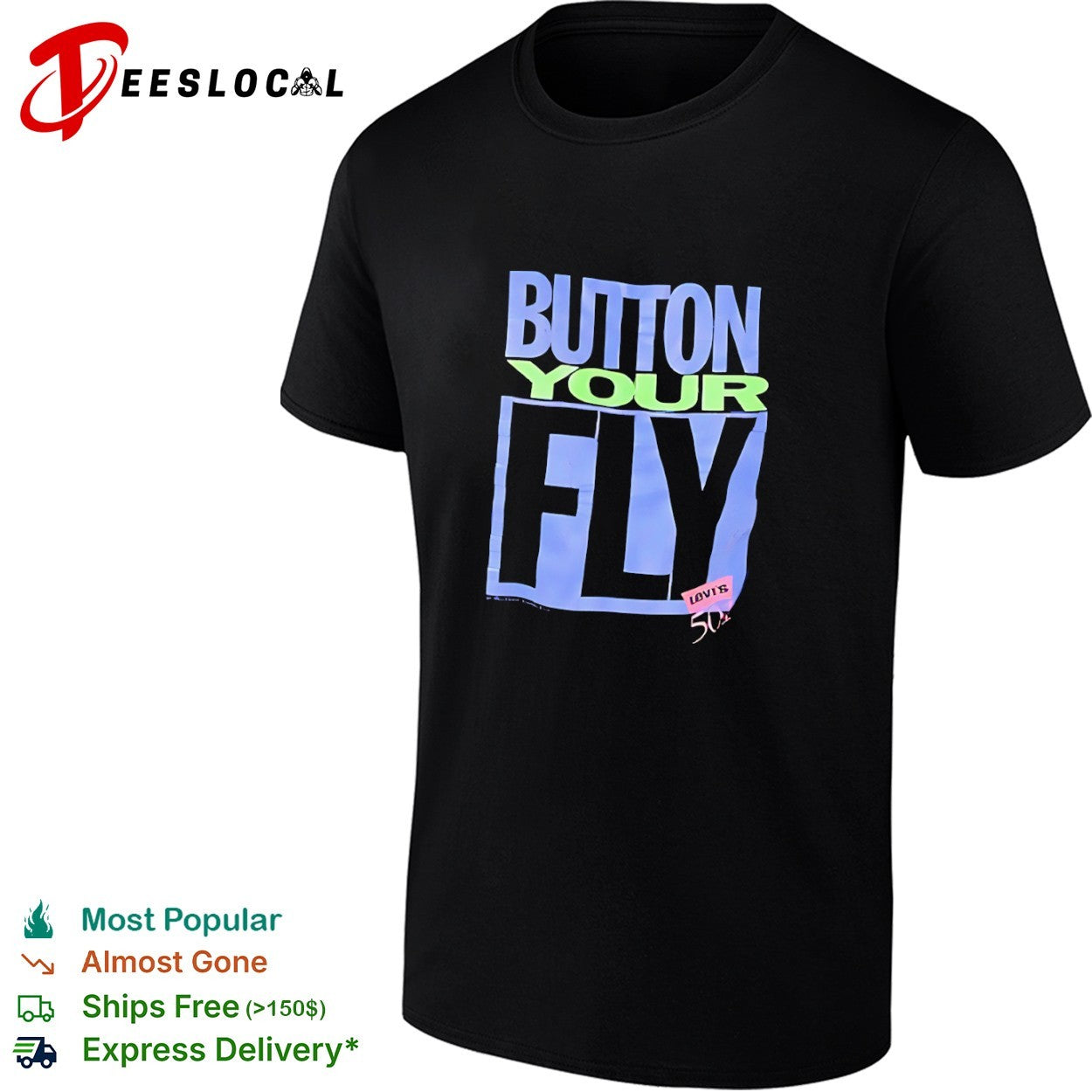 Vintage Levi’s 501 Button Your Fly shirt