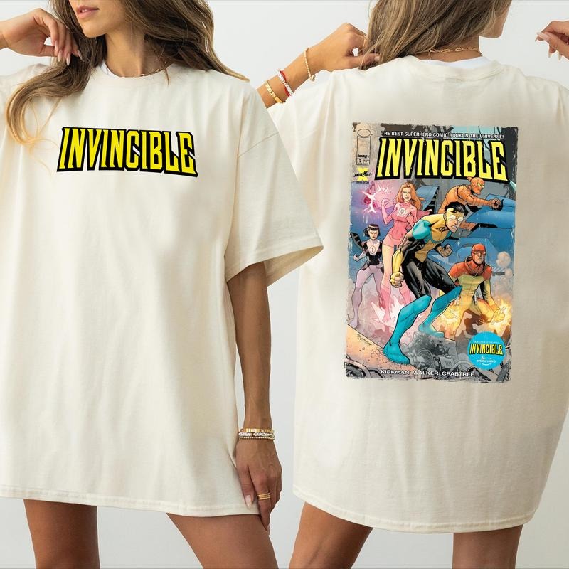 Vintage Limited Invincible Mark Shirt, Grayson Shirt, Comic Book Fan Gift Mineral Tee Hoodie, Sweatshirt | RetroVerseTees.com