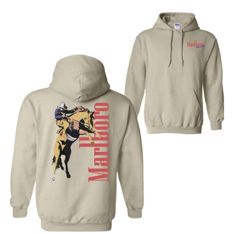 Vintage Marlboro Cowboy Wild West Shirt, Unisex Shirt, For Men, For Women, Trendy Shirt Hoodie, Sweatshirt